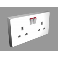 Voice Activated recording Double Mains Socket